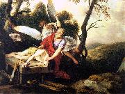 Laurent de la Hyre Abraham Sacrificing Isaac USA oil painting artist